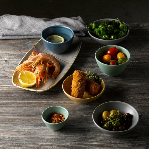 Photo for Contour Oslo Blue deep bowl, 100 mm, 240 ml 2