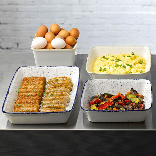 Fotografie pro Stonecast Hints Indigo  Rectangle Casserole Dish 7" [cz] 2