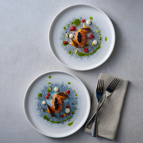 Photo for Studio Prints Fusion Grey high-rimmed plate, 210 mm 2