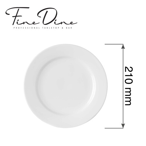 Zdjęcie do Talerz płytki Pure Bianco, 210mm 2
