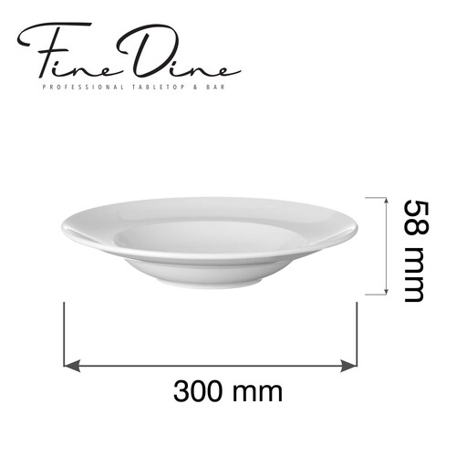 Zdjęcie do Pastatallrik Pure Bianco, 300 mm 2