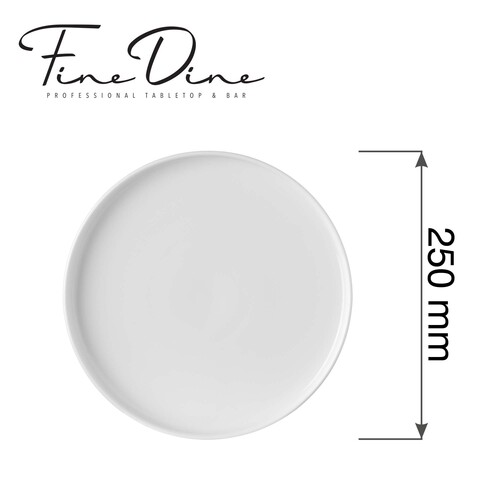 Zdjęcie do Talerz z wysokim rantem Pure Bianco, 250mm [ru] 2