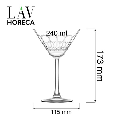 Foto für Martinischale Archie, 240 ml 2