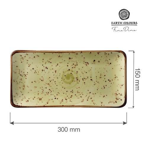 Zdjęcie do Rektangulär tallrik Olive, 300x150 mm 2