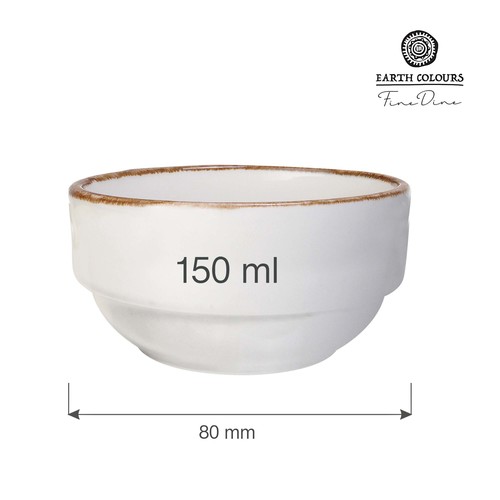 Fotografia pre Vanilková stohovateľná miska 80 mm, 150 ml 2