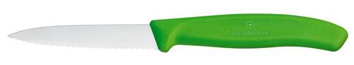 Zdjęcie do Victorinox Swiss Classic Nóż do jarzyn, ząbkowany, 80mm, zielony 2