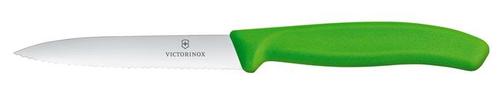 Zdjęcie do Victorinox Swiss Classic Nóż do jarzyn, ząbkowany, 100mm, zielony 2