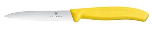 Zdjęcie do Victorinox Swiss Classic Nóż do jarzyn, ząbkowany, 100mm, żółty 2