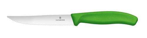 Zdjęcie do Victorinox Swis Classic Nóż do pizzy, ząbkowany, ostry czubek, zielony 2