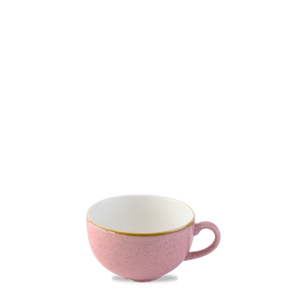 Šálek na cappuccino Stonecast Petal Pink, 340 ml