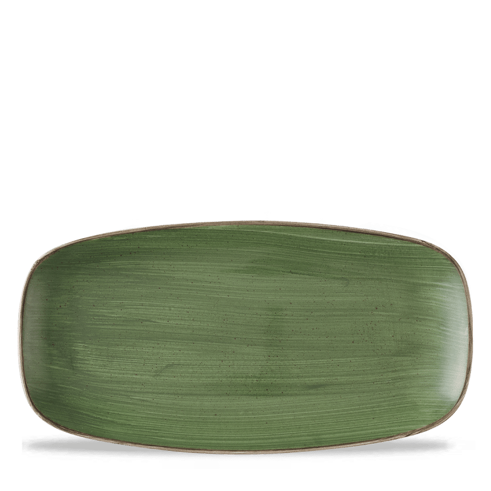 Obdélníkový talíř Stonecast Sorrel Green, 300 x 150 mm