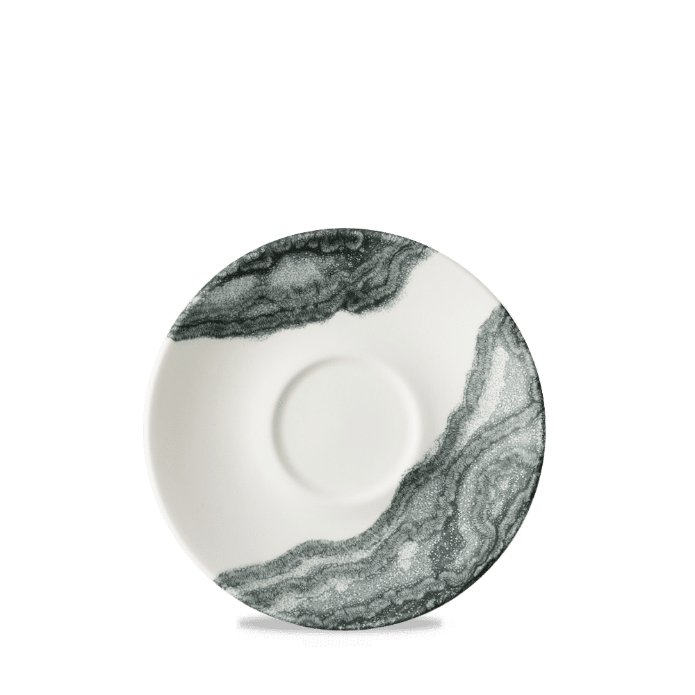 Tide Black Coffee Saucer, 160mm