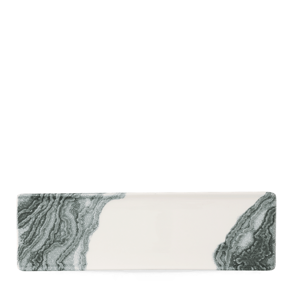 Taca porcelanowa Tide Black, 300x90mm [ru]