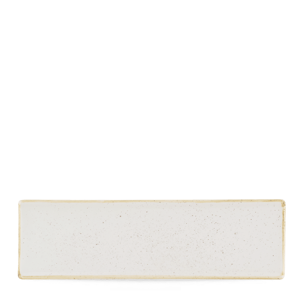Porcelánový tanier Stonecast Barley White, 300 x 90 mm