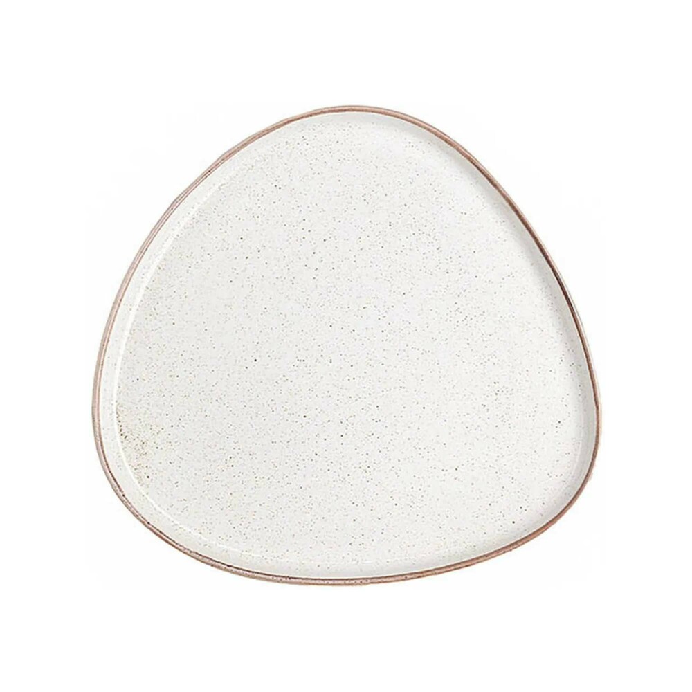 Triangulär tallrik Sand, 270 mm