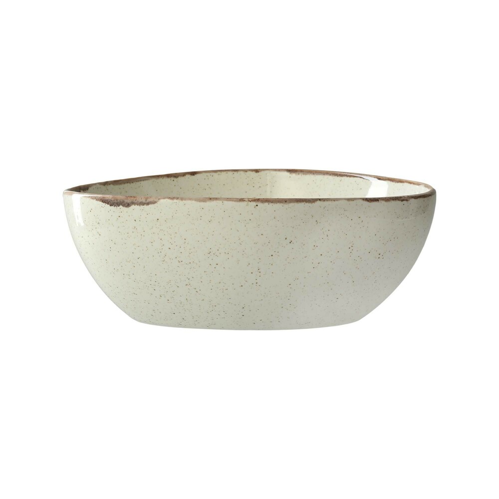 Trojúhelníková miska Sand, 220 mm
