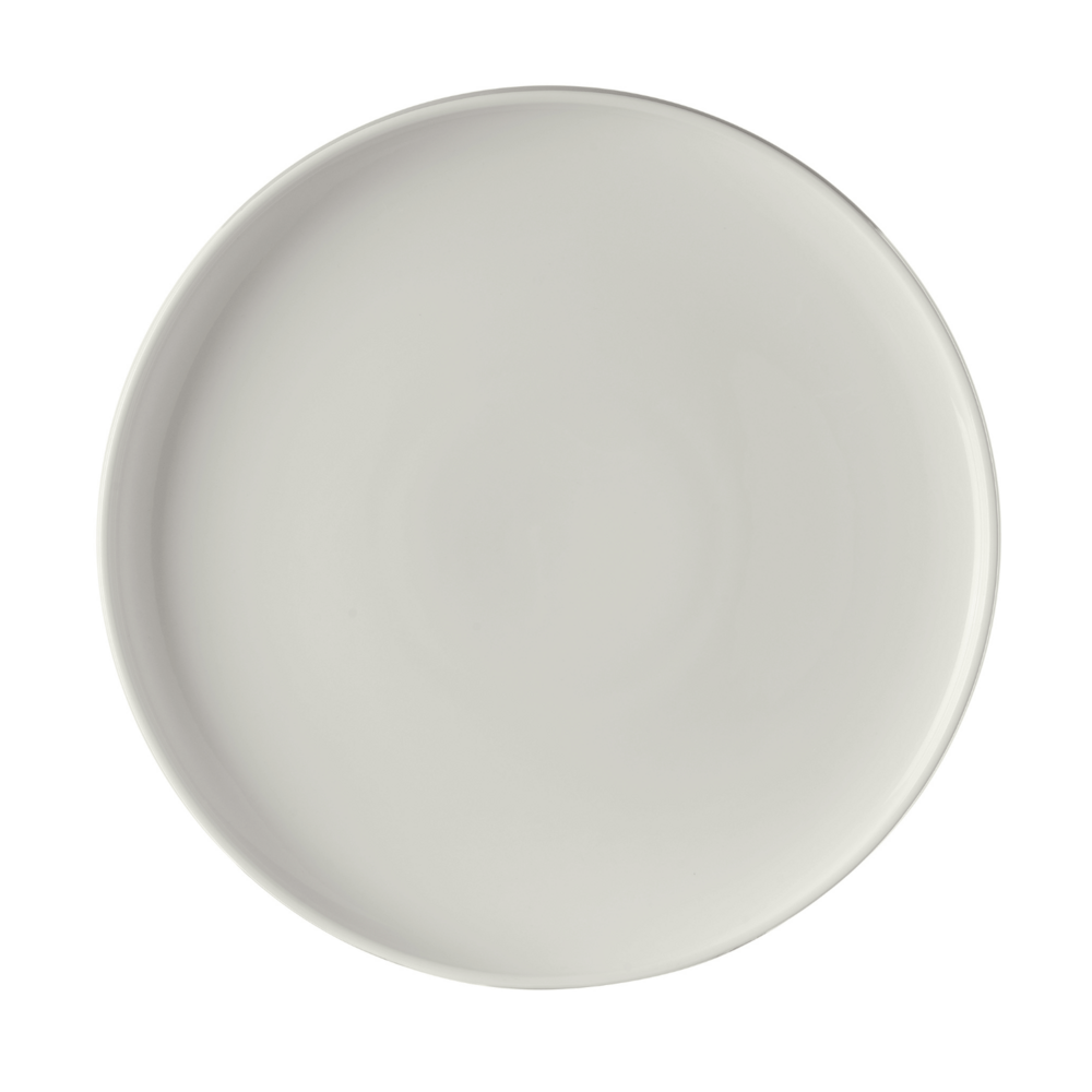 Tallrik med hög kant Pure Crema, 210 mm