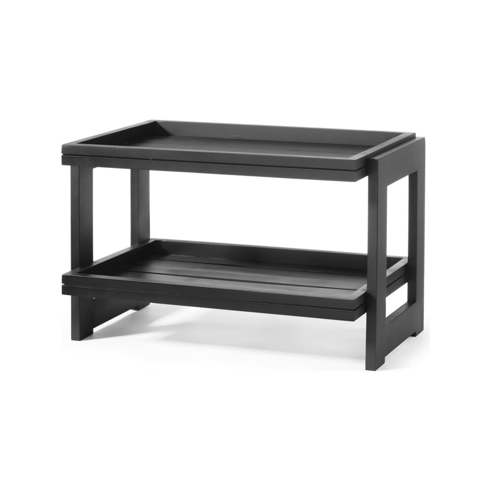 Двухъярусная стойка Madeira Black, 574x323x(h)441 мм