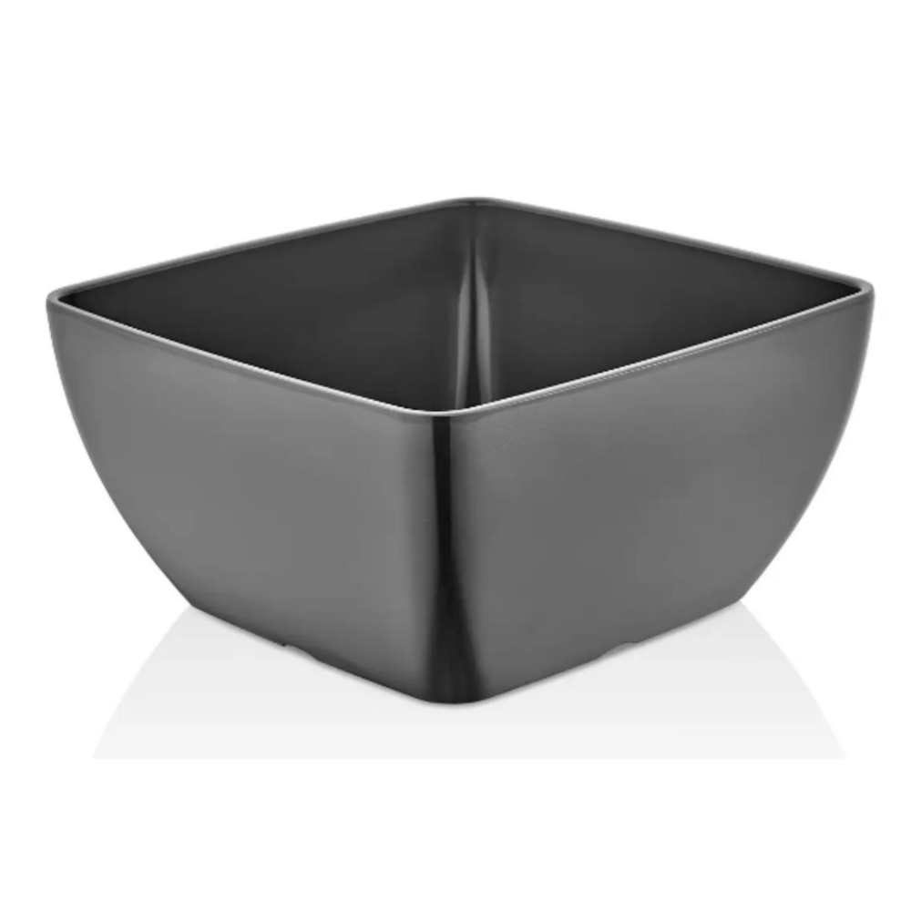 Квадратная миска Metro из меламина, графитовая, 250x250x(h)120 мм