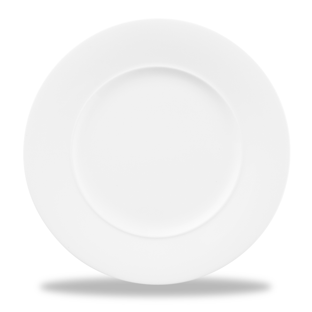 Talerz płytki okrągły Alc Ambience White Standard Rim Std 280 mm