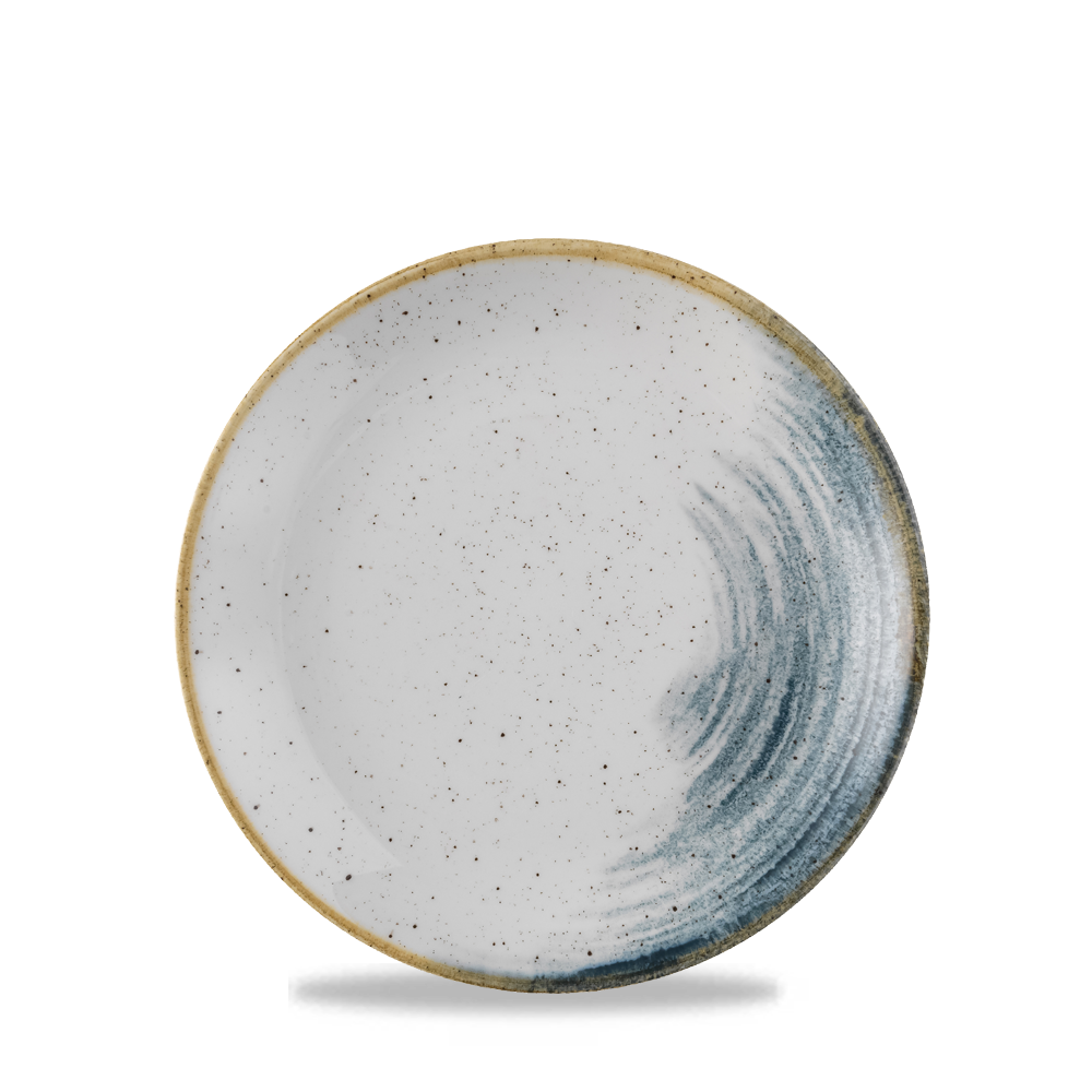 Talerz płytki coupe Stonecast Accents Blueberry, 170mm