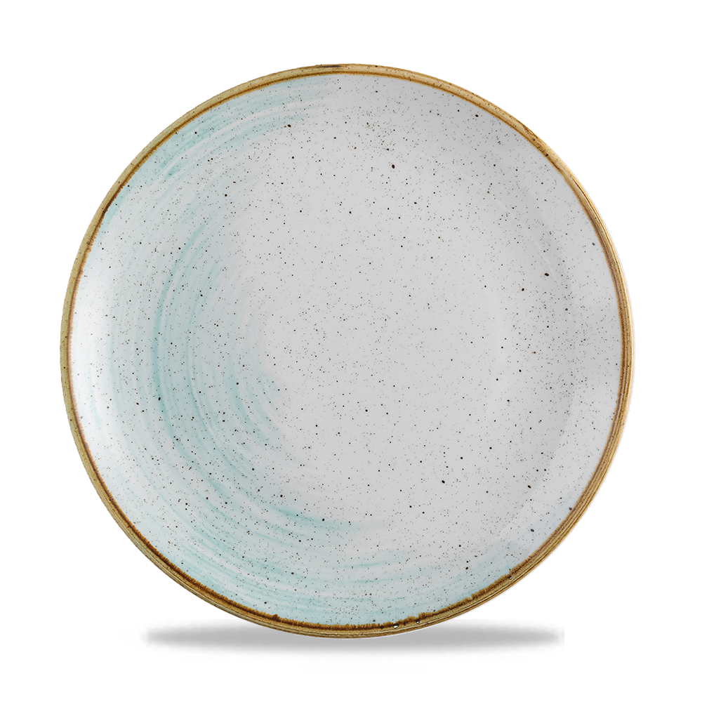 Talerz płytki coupe Stonecast Accents Duck Egg, 260mm