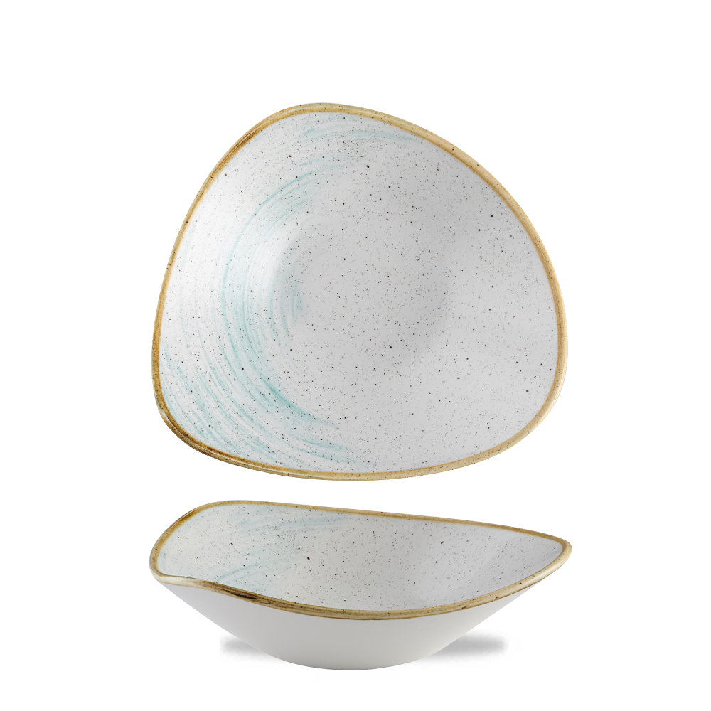 Misa trójkątna Stonecast Accents Duck Egg, 240mm, 600ml