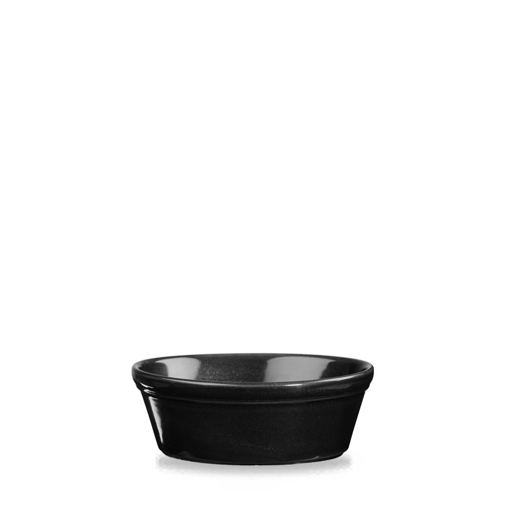 Naczynie do zapiekania owalne Metallic Black, 150x110mm, 500ml [ru]