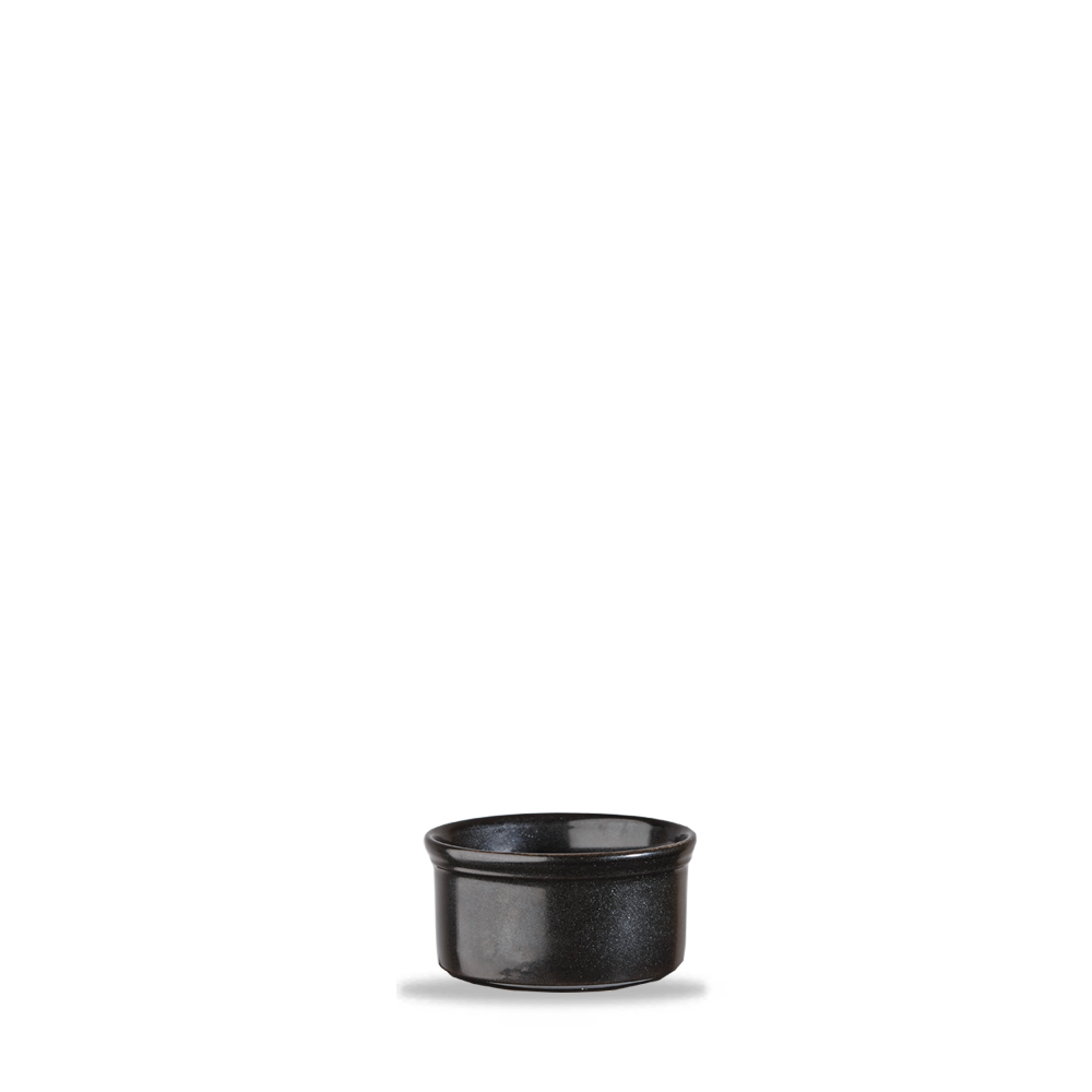 Ramekin  Metallic Black, 70mm, 90ml
