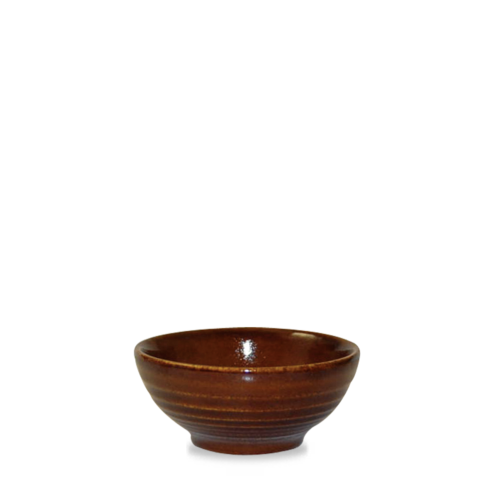 Cinnamon fluted snack bowl, 100mm, 170ml