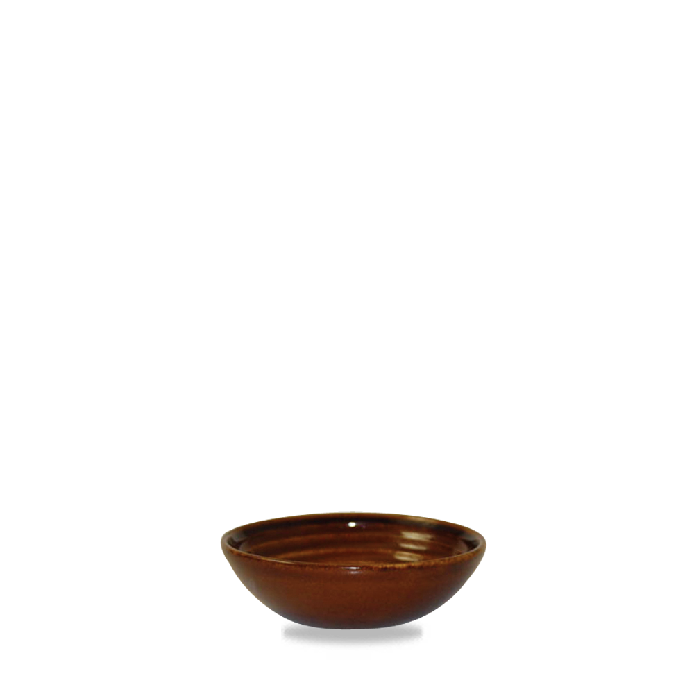 Cinnamon Ripple Dip Dish 5Oz [sk]