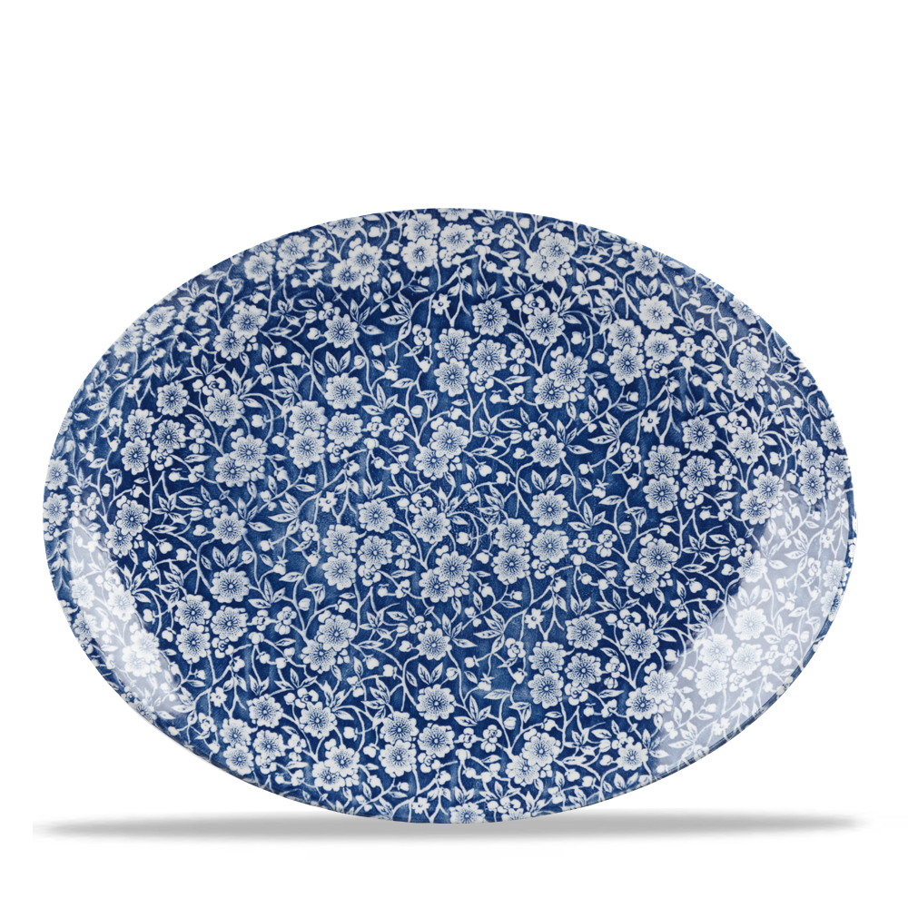Talerz owalny coupe Victorian Calico Prague, 320x260mm