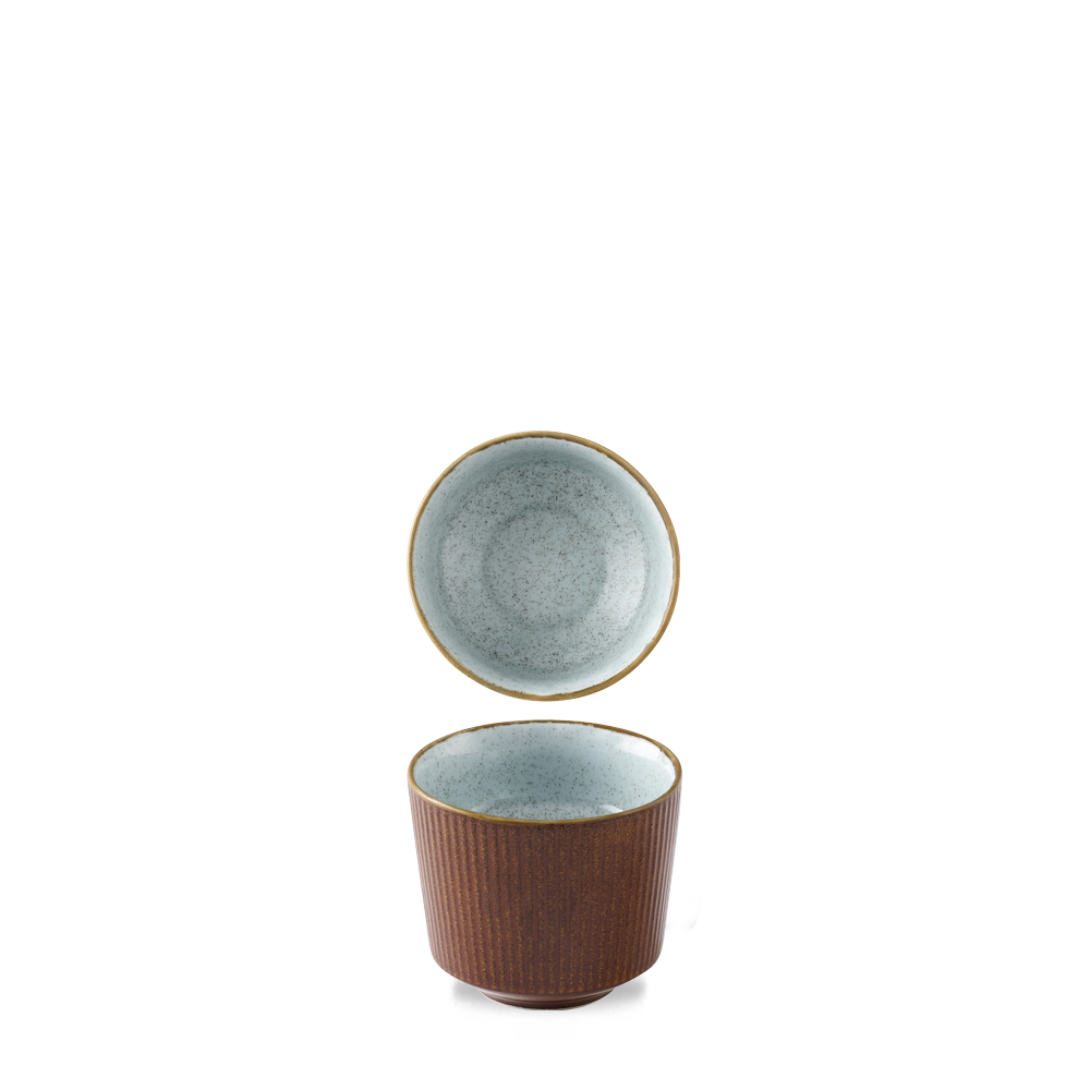 Kubek na frytki  Kochi Cinnamon Brown Duck Egg, 100mm, 330ml