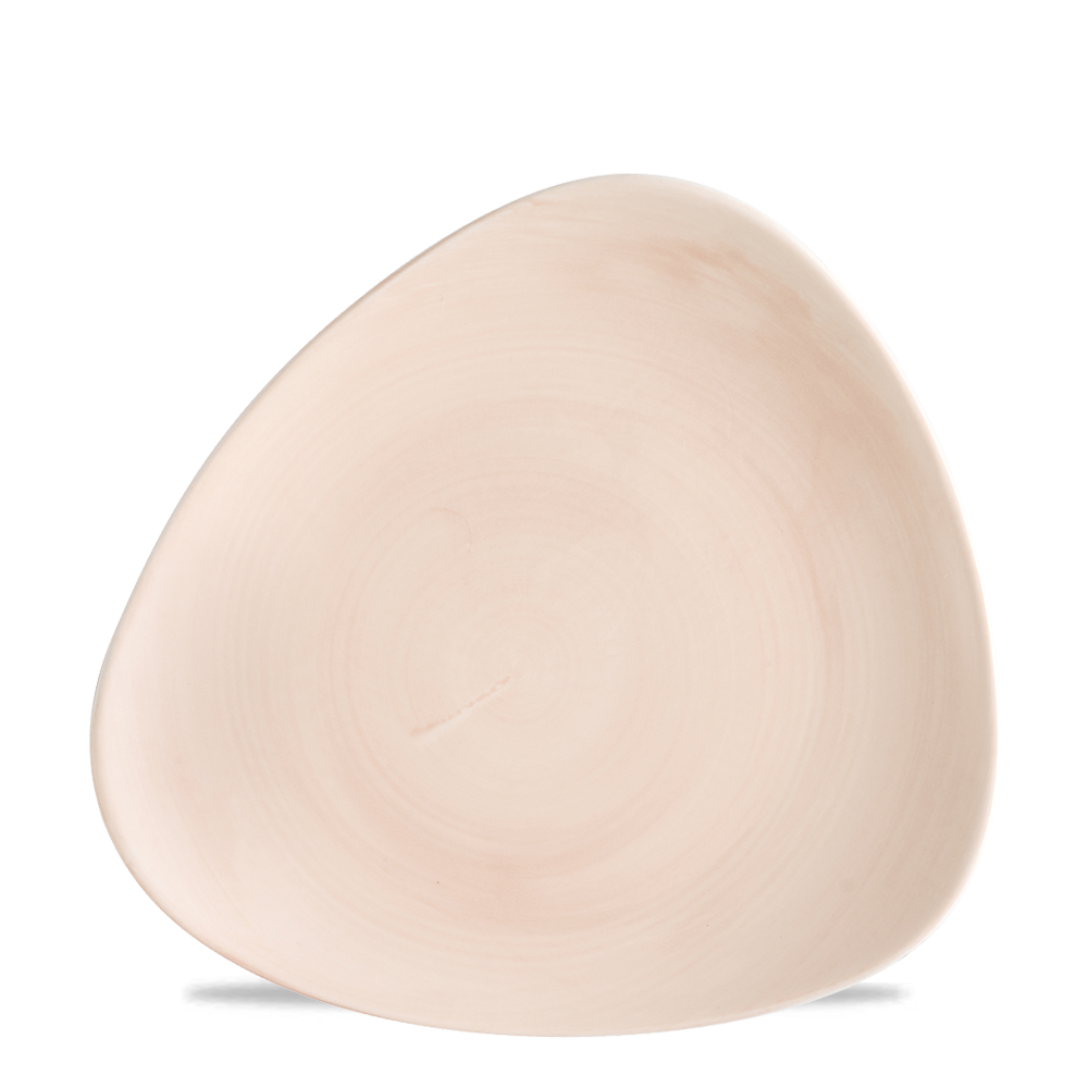 Talerz trójkątny Stonecast Canvas Coral, 230mm