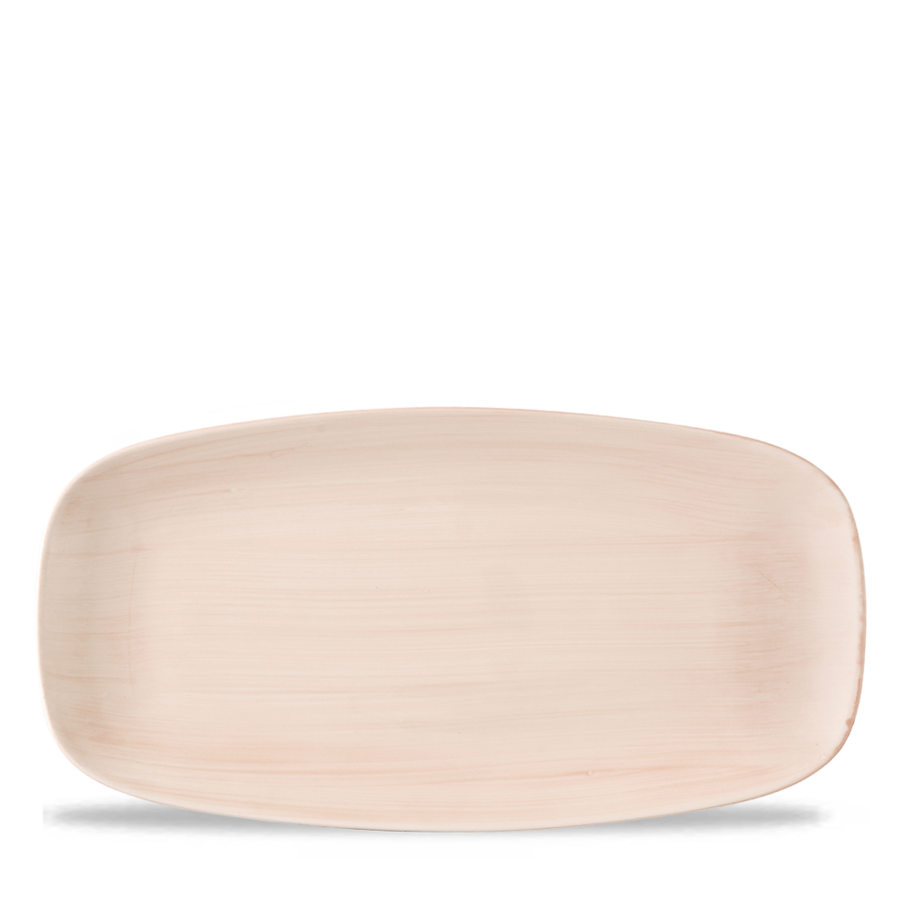 Talerz podłużny szefa kuchni Stonecast Canvas Coral, 300x150mm