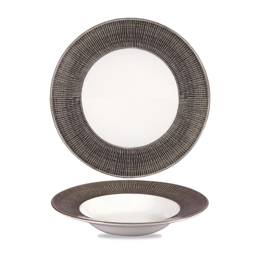 Bamboo Spinwash Dusk wide rim bowl, 280ml, 240mm
