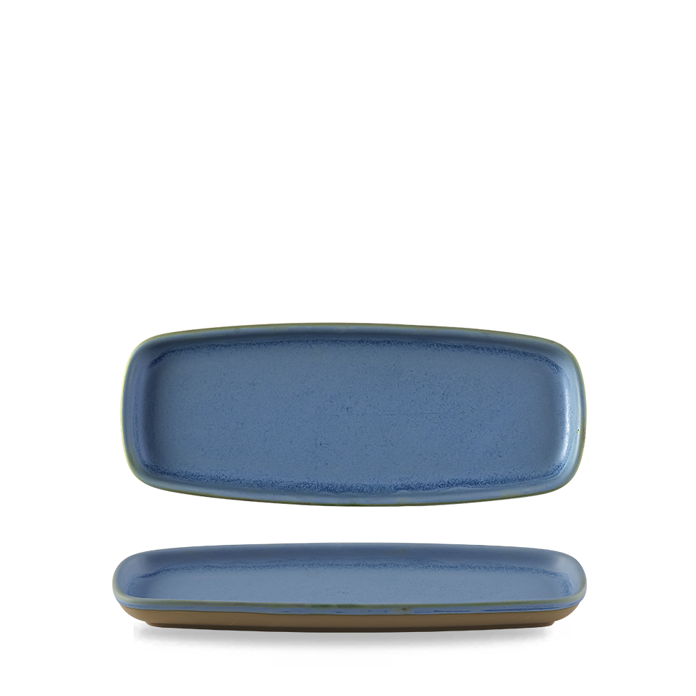 Talerz podłużny Emerge Oslo Blue, 250x100mm