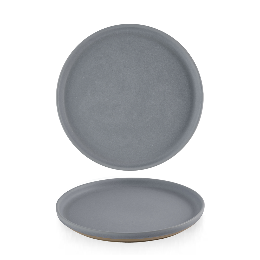 Emerge Seattle Grey high-rimmed plate, 210 mm
