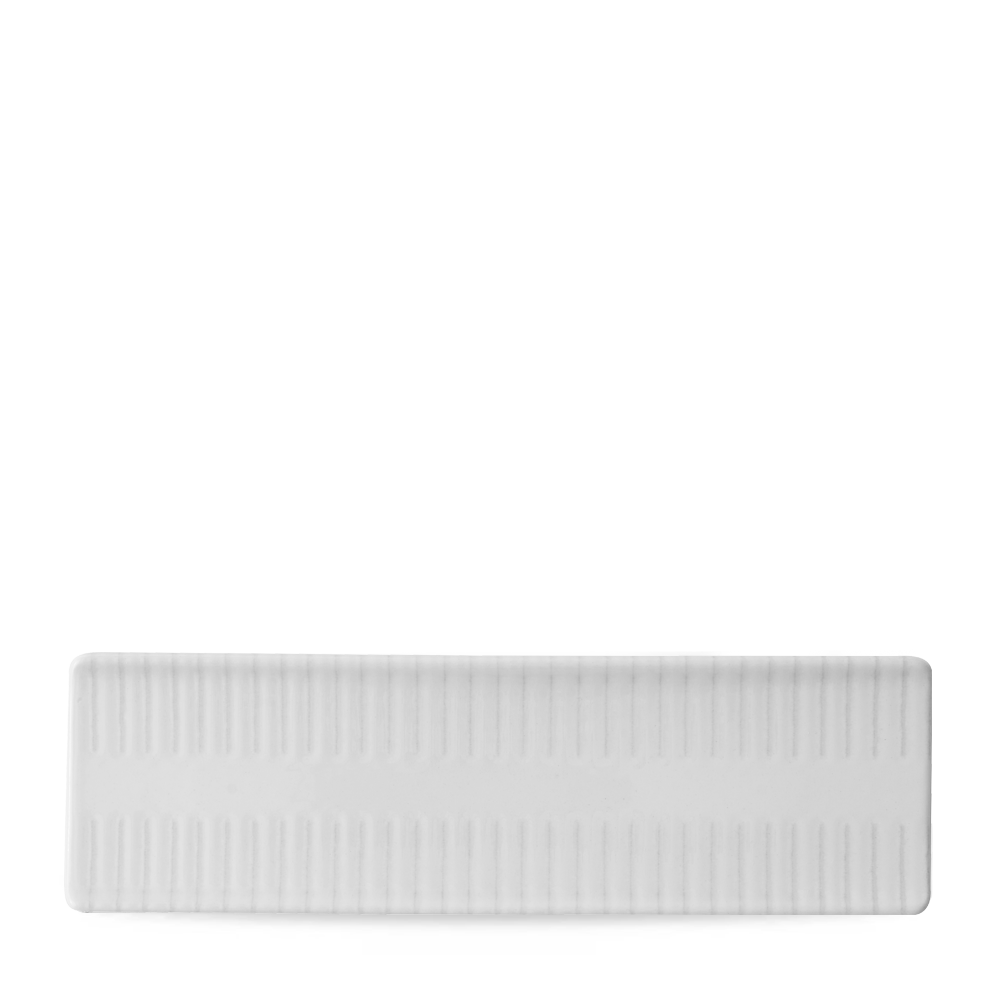 Talerz podłużny Era Grey, 300x90mm