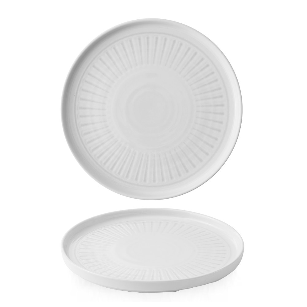 Talerz Era Grey z wysokim rantem, 260mm