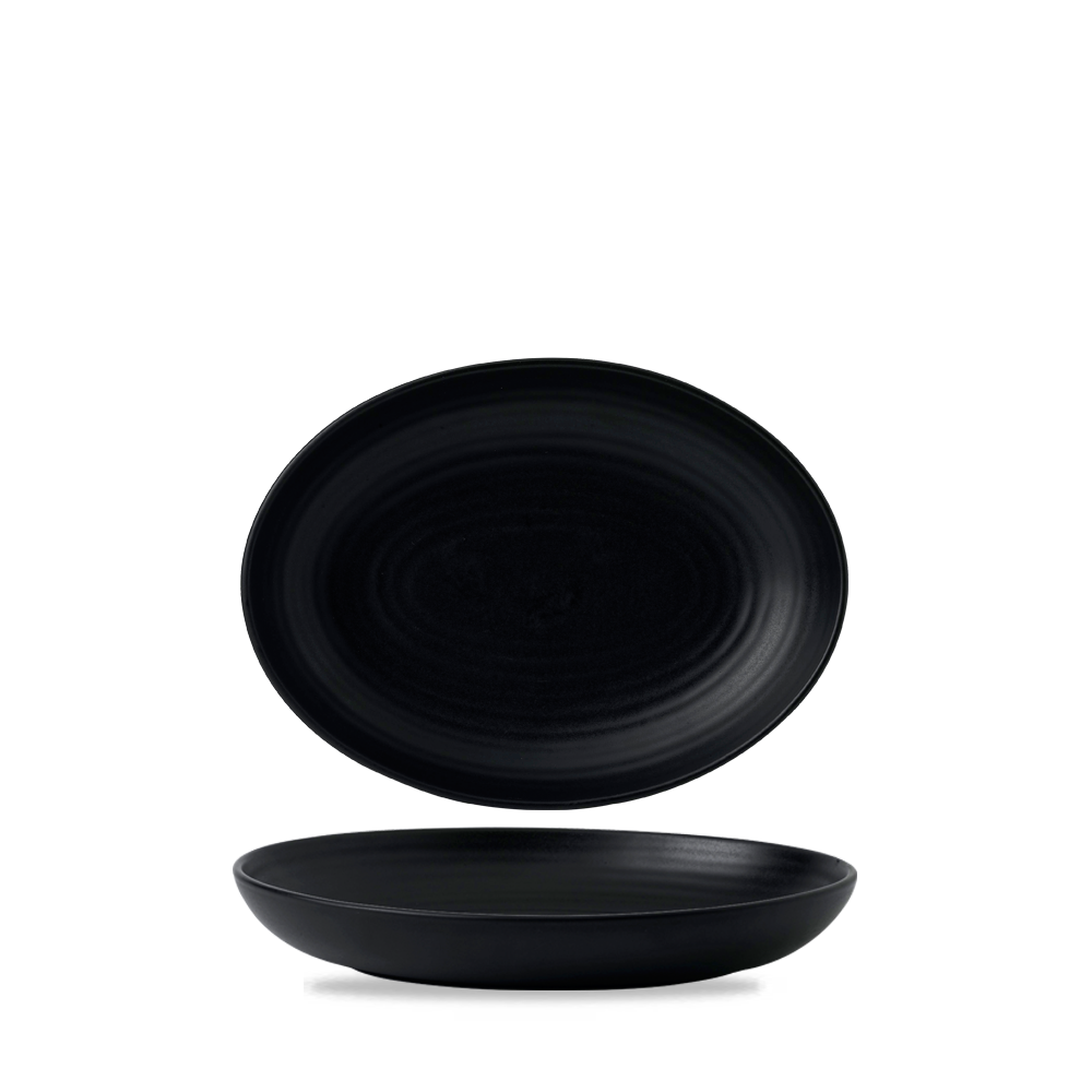 Evo Jet deep oval bowl, 300x200mm, 1100ml