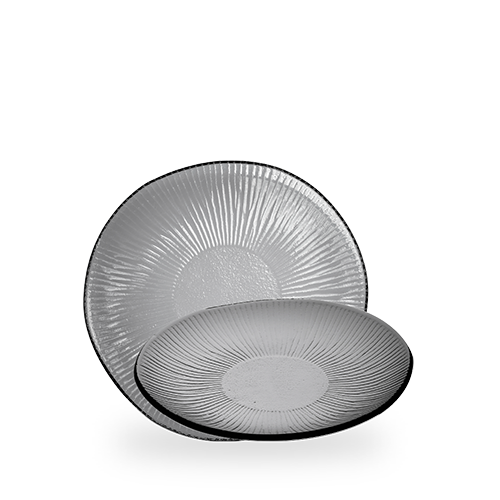 Talerz okrągły Dusk Glass Bamboo, 230mm