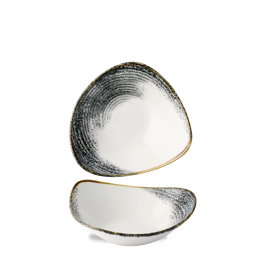 Misa trójkątna Homespun Accents Black, 240mm, 600ml