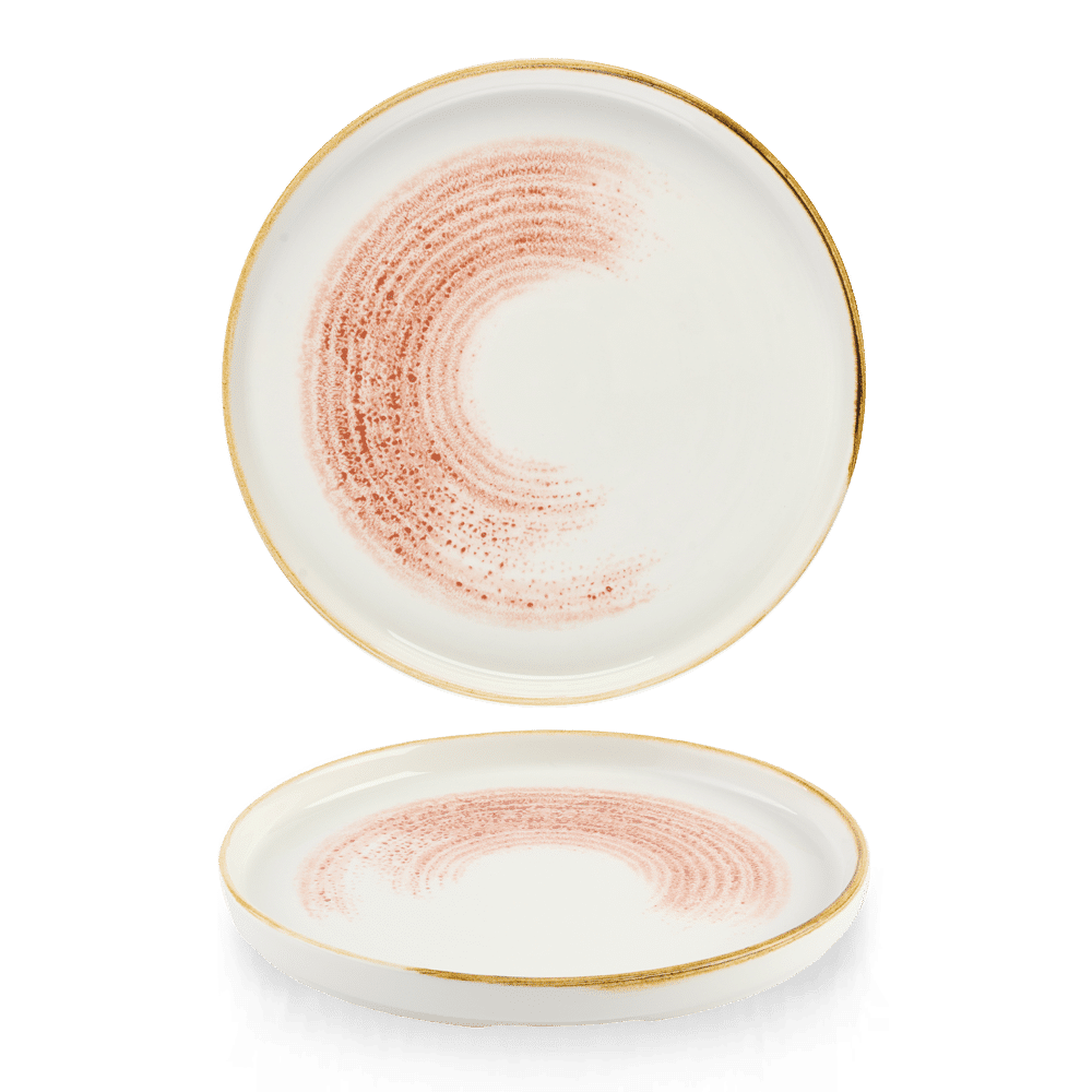Talerz z wysokim rantem Homespun Accents Coral, 260mm