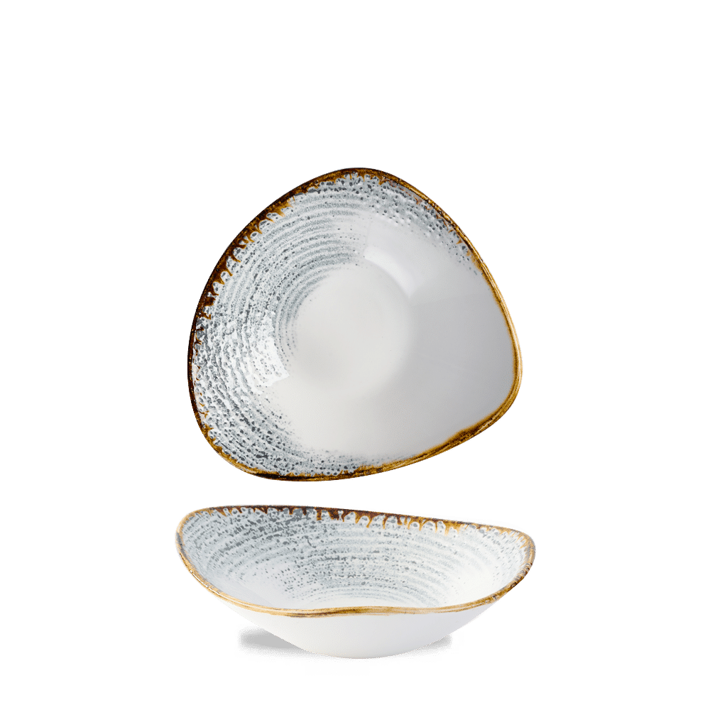 Misa trójkątna Homespun Accents Jasper Grey, 240mm, 600ml