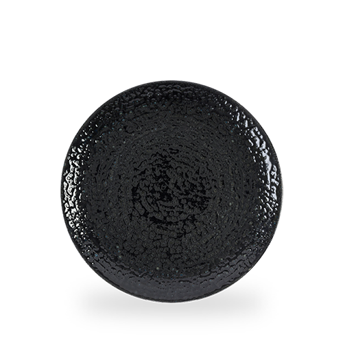 Talerz płytki coupe Homespun Chroma Black, 260mm