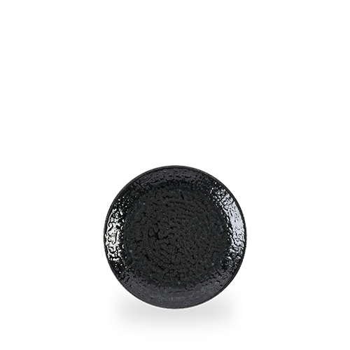 Talerz płytki coupe Homespun Chroma Black, 170mm