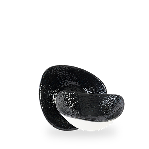Misa trójkątna Homespun Chroma Black, 190mm, 370ml