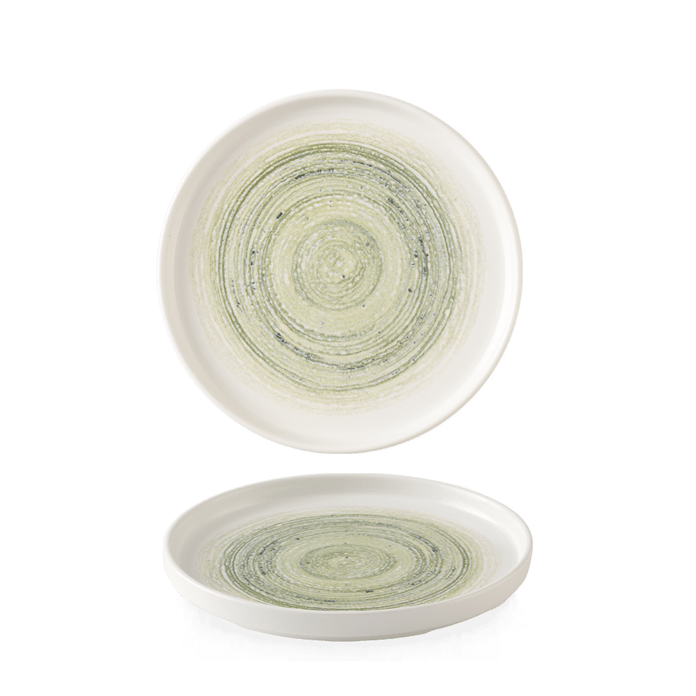 Talerz z wysokim rantem Elements Fern, 160mm