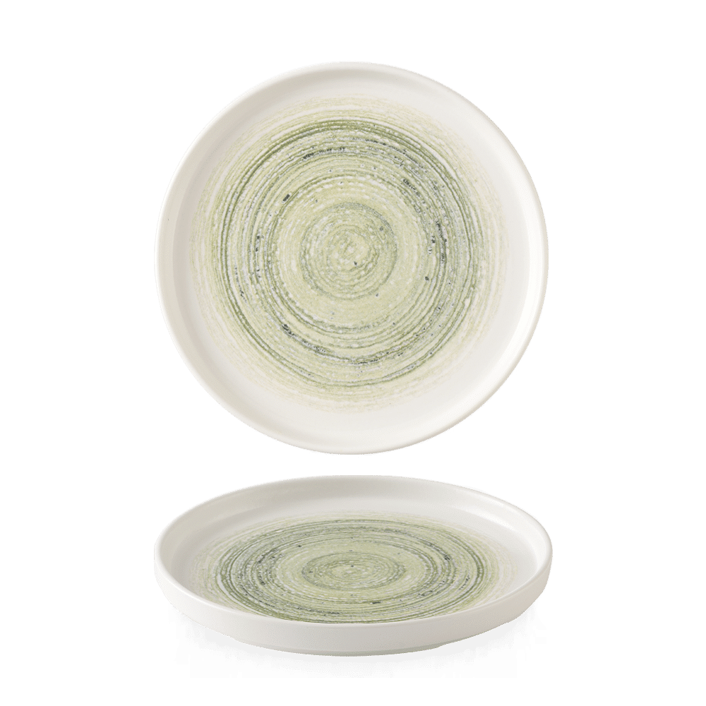 Elements Fern  Walled Plate 8.25" [sk]